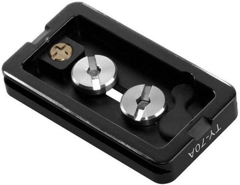 SIRUI TY-70A Quick Release Plate with Video Pin Compatible with VA-5 Fluid Head - Black in Kuwait