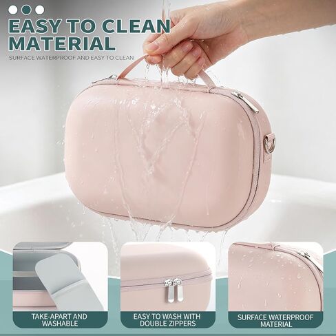 Breast Pump Bag Compatible with Eufy, Portable Pump Case with Weather-Resistance Detachable Tray, Breast Pump Storage for Momcozy/Willow/Medela, Strong EVA Build, Great for Travel and Outings in Kuwait