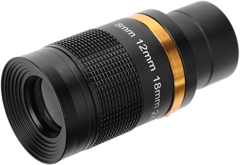 8-24mm Continuous Zoom Eyepiece for Astronomical Telescope, 1.25 Inch / 31.7mm Zoom Eyepiece with Wideband Green Coating, Aluminum Alloy & Optical Glass, for Moon Planets Nebulae in Kuwait