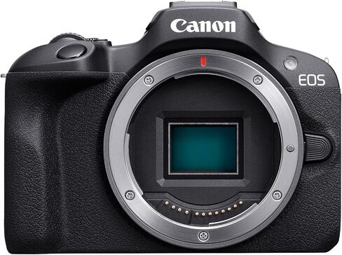 Canon EOS R100 Mirrorless Camera | Body Only Bundled with 64GB Memory Card + Digital Camera Case (3 Items) in Kuwait