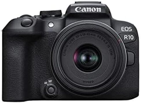 Canon EOS R10 Mirrorless Camera Lens Kit (Renewed) | RF-S18-45mm f 4.5-6.3 is STM in Kuwait