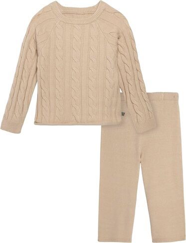Modern Moments by Gerber Girls Baby & Toddler Sweater and Pants Set in Kuwait