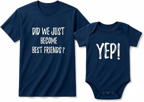 Tstars Big Brother Little Bro Best Friends Matching Set Shirt Baby Bodysuit | Soft cotton matching sibling set; great for baby announcement, sibling reveal, going home, brothers photo gift in Saudi Arabia