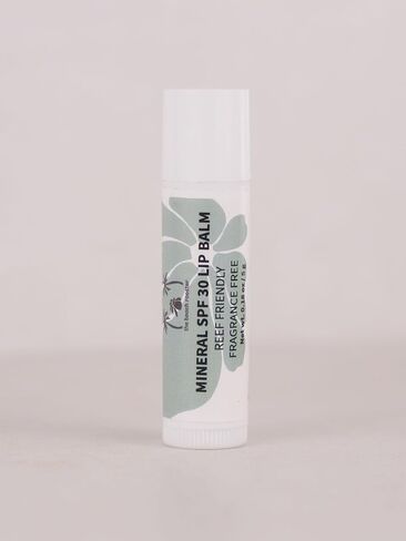 Mineral SPF 30 Lip Balm, Non-Nano Zinc Oxide 20%, Beeswax, Coconut Oil, Vitamin E, Sun Protection in Kuwait
