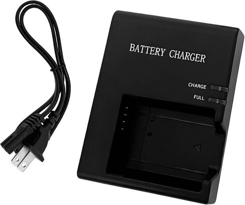 LC-E10C Quick Battery Charger for Canon LC-E10 LP-E10, with US Power Cord | Compatible with EOS Rebel T7 T6 T5 T3 T100 4000D 3000D 2000D 1500D 1300D 1200D 1100D Kiss X50 X70 X80 X90 DSLR Camera in Kuwait