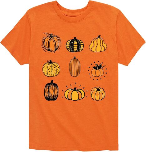 Instant Message - Fall - Pumpkin Mania - Toddler & Boys Short Sleeve Tee in Kuwait