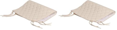 American Baby Company Waterproof Quilted Sheet Saver Changing Pad Liner Made with Organic Cotton Top Layer, Natural Color (Pack of 2) in Saudi Arabia