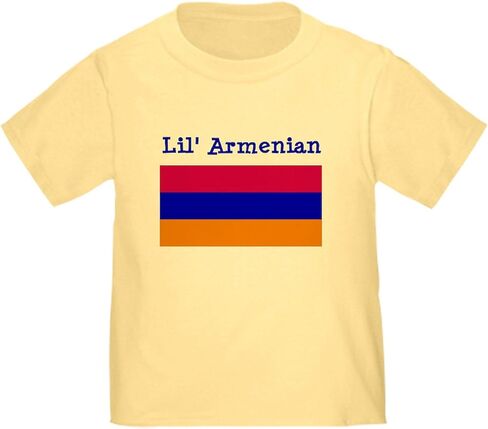 CafePress Armenian Toddler T Shirt Cute Toddler Graphic Tee, 100% Cotton in Kuwait