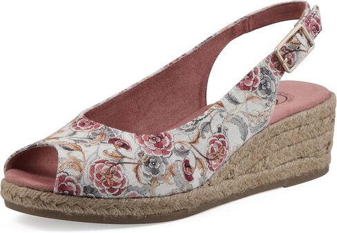 WHITE MOUNTAIN Women's Maize Slingback Espadrille Wedge Sandal in Kuwait