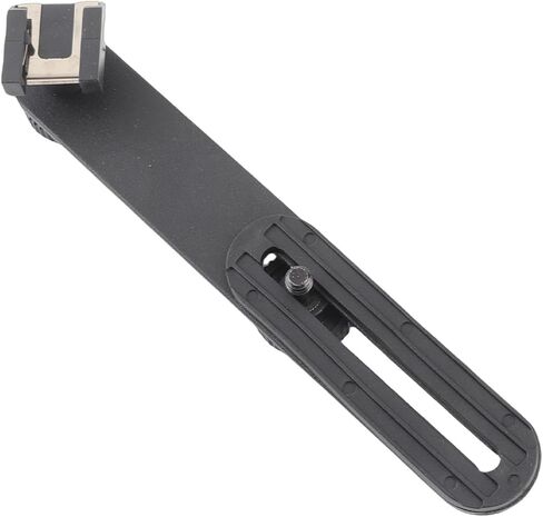 Dual Flash Bracket, Dual Camera Mount Extension Bar Straight Flash Bracket with 1/4 Screw Hot Shoe for DSLR Camera Light Stand in Kuwait