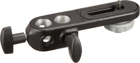 Manfrotto 244N Variable Friction Magic Arm (Black) and Manfrotto 143BKT Replacement Camera Bracket for Magic Arm (Black) in Saudi Arabia