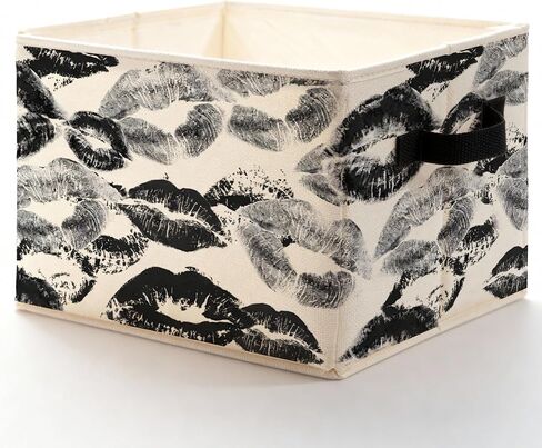Trendy Pink and Orange Tiger Storage Bins Box, Toybox for Girls, Preppy Y2K Bubblegum Tiger Foldable Baskets Organizer with Handles for Girls Dorm Bedroom Bathroom Clothes Toys Books in Kuwait