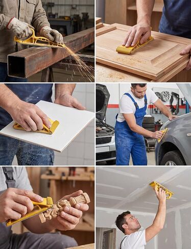 HFKPJRT 80 Grit Sandpaper Roll - Hook and Loop Backing Emery Cloth for Hand Sanders, Sanding Blocks for Wood, Automotive, Metal - Longboard Sanding Paper 14 Yards 2-3/4" Wide in Kuwait