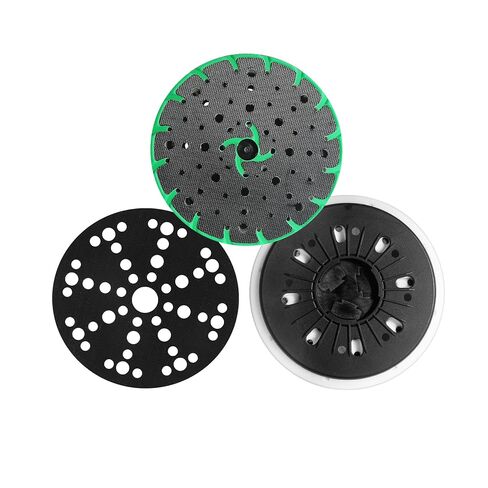 6 Inch Soft Sanding Pad with Protection Pad, Compatible with Festool RO 150 FEQ/Rotex 150, Model 202461 - Replacement for Enhanced Finish, Efficient Dust Extraction, Durable Backing Pad in Saudi Arabia