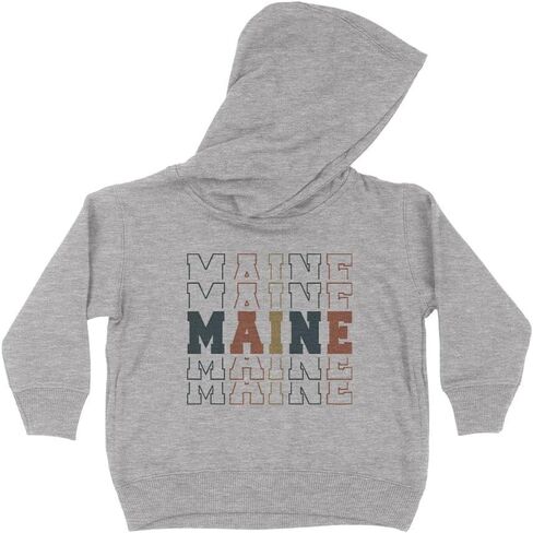 Stacked Maine Kids Hoodie Sweatshirt Toddler in Kuwait