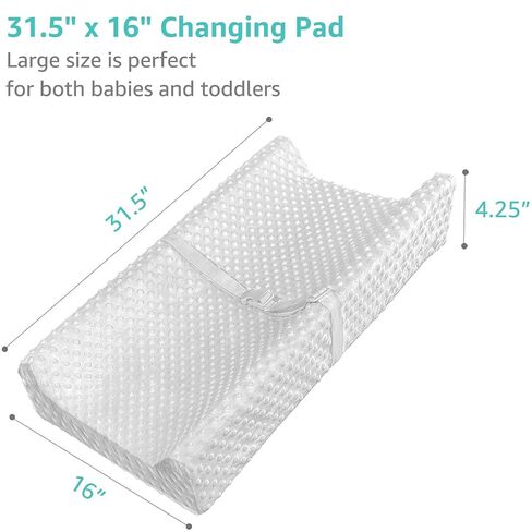 YENING Soft Baby Changing Pad for Dresser Diaper Changing Table Mattress with Cover for Babies and Toddlers Waterproof in Kuwait