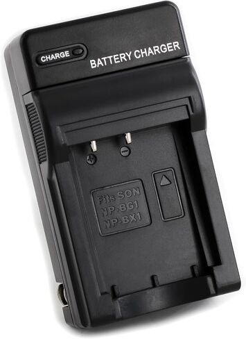 Norifon NP-BX1 Wall Charger for Sony Cyber-Shot DSC-RX100 | Compaitble with Sony Cyber-shot DSC-RX100 II, DSC-RX100 III, DSC-HX90V, DSC-WX350, DSC-WX500, HDR-AS15 with Foldable Plug in Kuwait