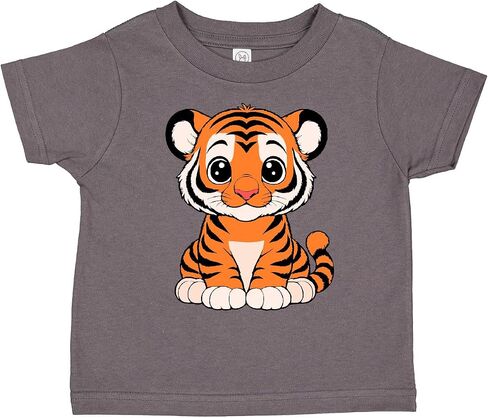 inktastic Cute Baby Tiger Toddler T-Shirt in Kuwait