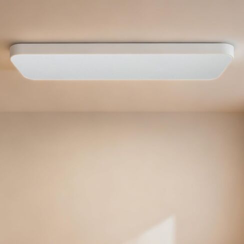 SOLUSTRE Office Ceiling Light Diffuser Cover Anti-glare Pvc Lamp Shade Even Light Distribution Quick Installation Home and Professional Environment in Kuwait