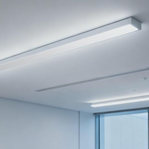 SOLUSTRE Office Ceiling Light Diffuser Cover Anti-glare Pvc Lamp Shade Even Light Distribution Quick Installation Home and Professional Environment in Kuwait