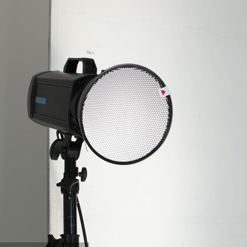 Toyvian Photography and Quick Release Pulling Tab Honeycomb Grid Flash Light Diffuser with Aluminum Alloy Material and Specular Light Source Control for Studio Lighting in Kuwait