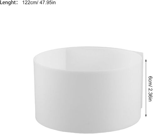 NUOBESTY Flexible LED Light Strip Diffuser Cover with High Light Transmission Acrylic Material for Offices and Ceilings Diffuser Sheet for Easy Installation in Kuwait