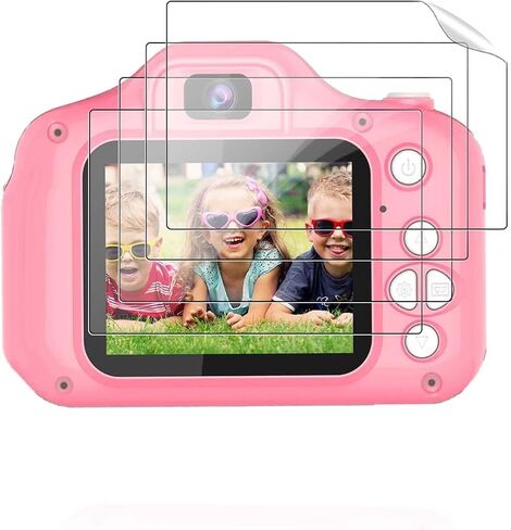 for Seckton X2 Kids Camera Screen Protector – 4Pack Film for Display, 6H Hardness, Anti-Scratch, HD Clarity,Bubble-Free, Fingerprint Resistant in Kuwait