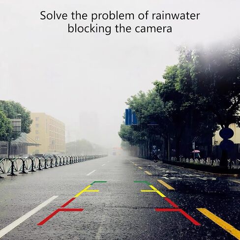 360 Degree Rear Camera Rain Cover for Car Trucks Bikes All Weathers Clear Imaging Protections Car Rear Camera Rain Cover in Kuwait