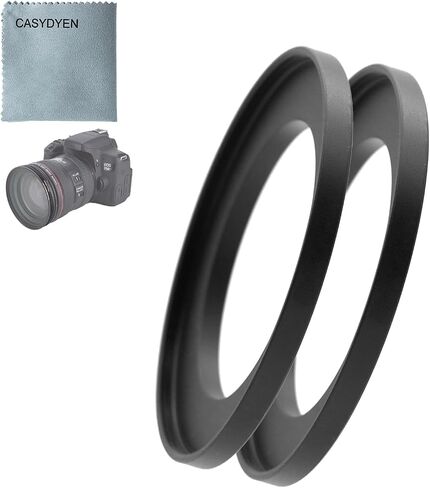 2PCS 48-77mm Step Up Adapter Ring for 48mm Lens and for 77mm Filters in Kuwait