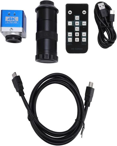 Advanced Zoom 4K Microscope Camera with 100x HD Lens for Accurate Magnification Educational Purposes in Kuwait