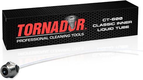 Tornador TB-600 Inner Liquid Tube for Black Z-020 and Z-030 | Genuine Replacement Part | Maintains Proper Air and Liquid Flow for Automotive Cleaning Use in Kuwait