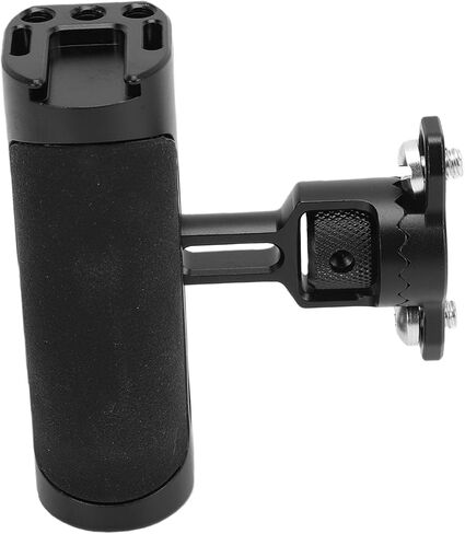 Generic Universal Left Right Side Handle, Camera Cage Handle with Cold Shoe Mount & 1/4 Inch Screw, Ergonomic Handgrip for Filmmakers Cameras in Kuwait