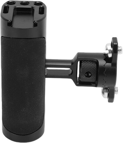 Generic Universal Left Right Side Handle, Camera Cage Handle with Cold Shoe Mount & 1/4 Inch Screw, Ergonomic Handgrip for Filmmakers Cameras in Kuwait
