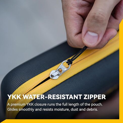 NiSi Caddy MAX Filter Pouch - Capacity for 13 Circular Filters up to 95mm | Hard Shell Filter Storage w/ 13 Microfiber-Lined Pockets, YKK Water-Resistant Zipper, Fits JetMag Pro up to 95MAG in Kuwait