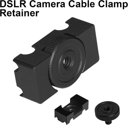 DSLR Camera Cable Clip, Data Cord Holder Clamp, Tethering USB Organizer Fixer for Photography, Anti-Drop Cable Management in Kuwait