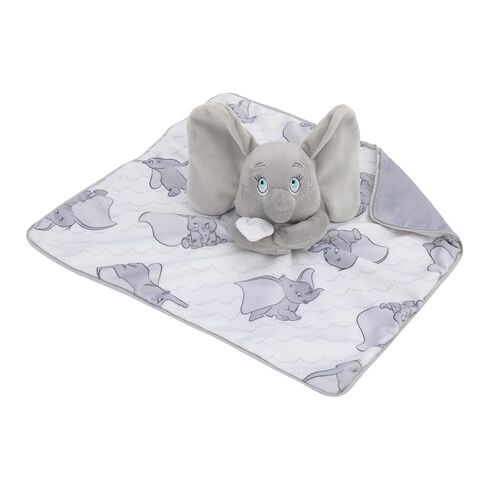 Disney Dumbo White and Grey Lovey Security Blanket in Kuwait