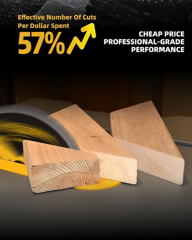 ANGELSWORD 4-1/2 Inch Circular Saw Blade, 7/8" Arbor Used on Angle Grinder, 24T for Framing&40T for Ripping, Cross Wood Cutting, 4 Pack, with 3/8"&5/8" Bushing in Kuwait