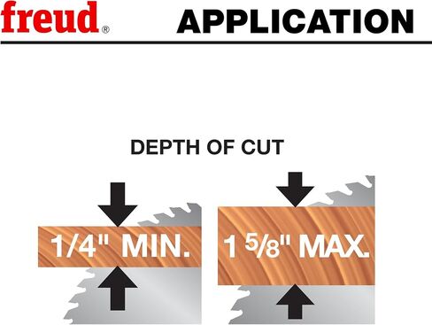 Freud LU85R010: 10" Carbide Tipped Saw Blade for Crosscutting in Kuwait