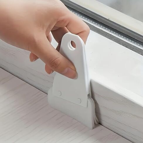 Multifunctional Gap Cleaning Brush - Microfiber Dust Cleaner for Electric Fan Grills, Keyboard, Window Tracks & Narrow Spaces, Reusable Household Cleaning Tool in Kuwait