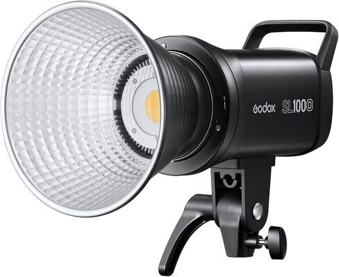 Godox SL100Bi 2 Light Kit 100W Continuous LED Video Light bowens mount photography lighting with Softbox Light stand for video recording, YouTube Gaming keylight, Portrait Shooting, Location Interview in Kuwait