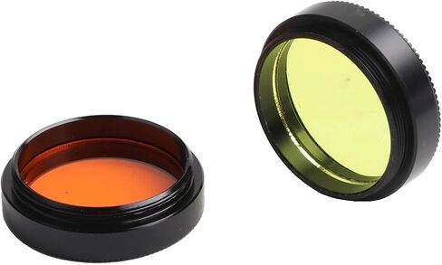 6pcs Telescope Nebula Filters 1.25inch with Storage Box, Metal Frame Multi-Coated Lens Set for Astronomy Lunar Planetary Observation and Astrophotography in Kuwait