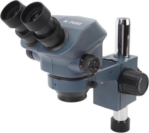 Trinocular Stereo Microscope Clear Imaging 7-50X Magnification 0.7-5X Zoom Lens for Inspection Maintenance in Kuwait