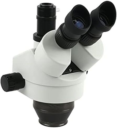 Industrial Trinocular Stereo Microscope Magnification Continuous Zoom 7X - 45X for LAB Phone PCB Repair Soldering in Kuwait