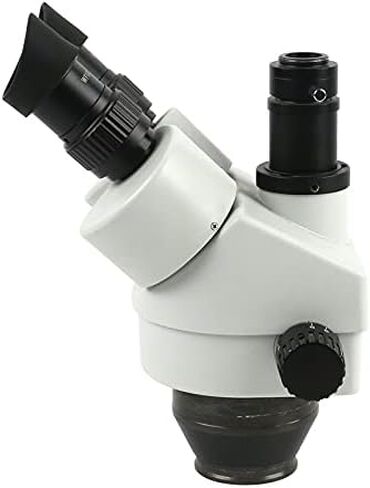 Industrial Trinocular Stereo Microscope Magnification Continuous Zoom 7X - 45X for LAB Phone PCB Repair Soldering in Kuwait