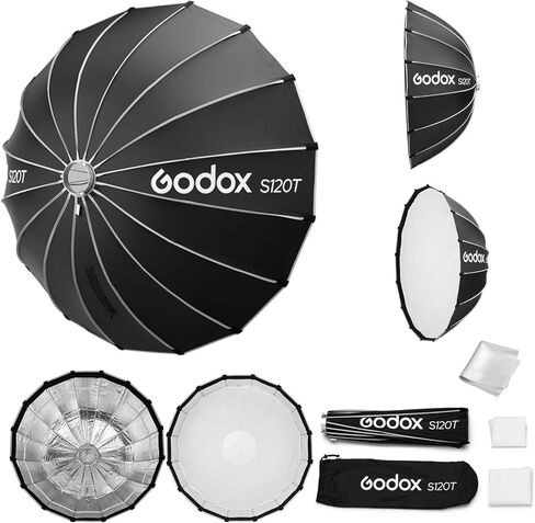 Godox Softbox Godox S65T 65cm Quick Release Softbox, Bowens Mount Umbrella Softbox in Kuwait
