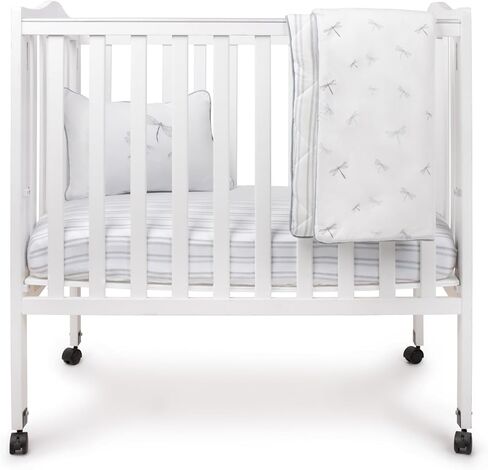 Ely’s & Co. Changing Pad Cover, Diaper Changing Table Sheets, 2 Pack, Cradle Sheet Set for Baby Girls, 100% Jersey Knit Cotton, 32"x16"x5" Pink Butterfly + Stripe Collection in Saudi Arabia