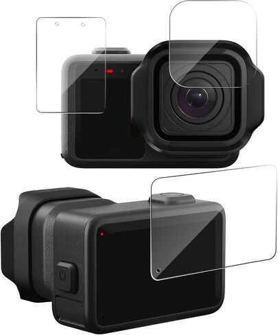 3Pcs,for GoPro MISSION 1 PRO/MISSION 1 Screen Protector,3-in-1 Screen & Lens Protective Film Kit,9H Tempered Glass Anti-Scratch Cover,Bubble-Free Installation,HD Clarity in Kuwait