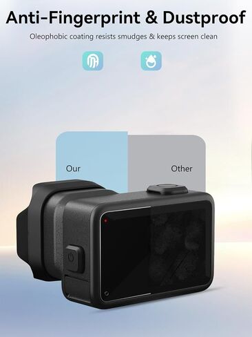 3Pcs,for GoPro MISSION 1 PRO/MISSION 1 Screen Protector,3-in-1 Screen & Lens Protective Film Kit,9H Tempered Glass Anti-Scratch Cover,Bubble-Free Installation,HD Clarity in Kuwait