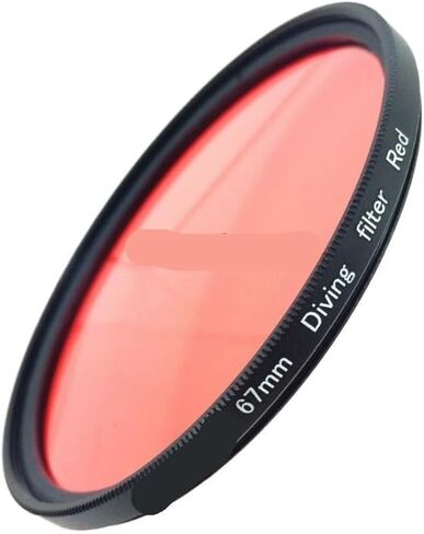 67 58 52 Waterproof Red Filter for Diving Underwater Photography Camera Housing for Xiaomi Yi Color Conversion 52mm 58mm 67mm Excellent(58mm) in Kuwait
