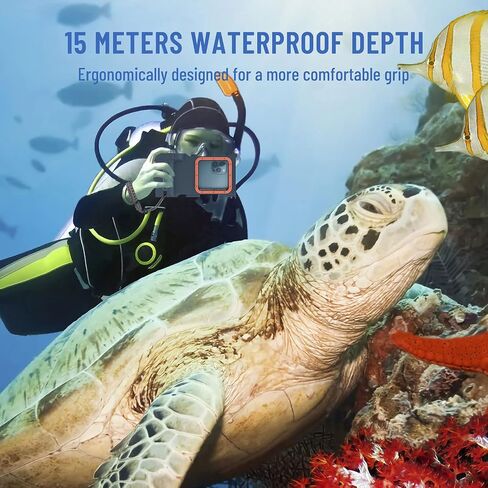 Willbox Professional Remote Control Diving Phone Protective Case, Outdoor Swimming Snorkeling Surfing Underwater Photo Video Housing for No More Than 6.9 Inch Smartphones in Kuwait